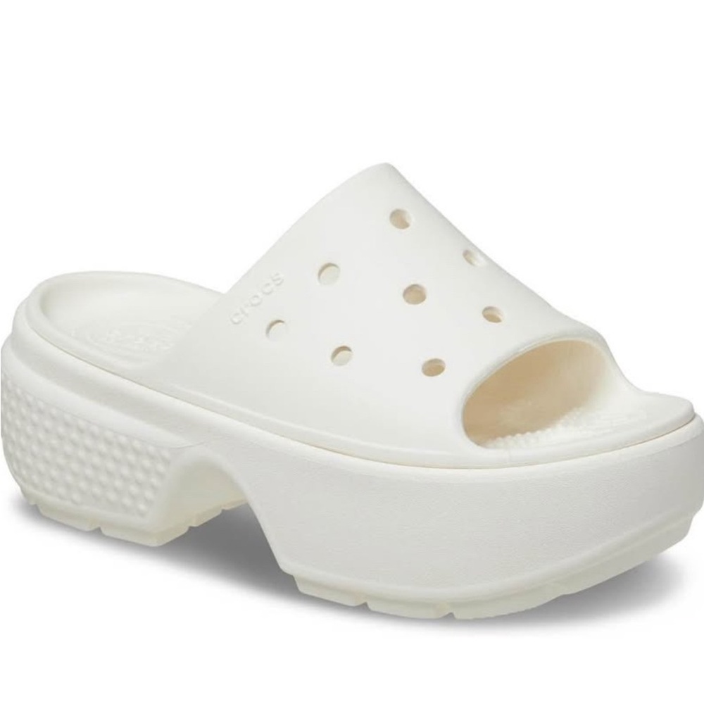 NWT Crocs™ Stomp Wedge Slides for Men and Women size 6